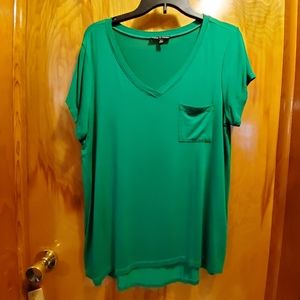 Cable & Gauge green top